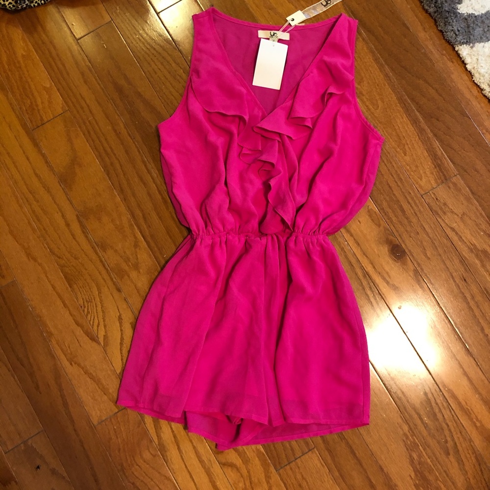 Pink romper